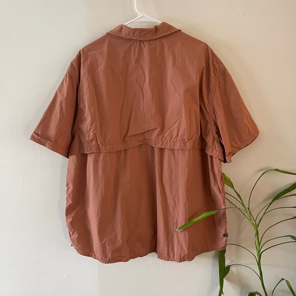 Ozark Trail Upstream Short Sleeve Shirt Mens XXL Terracotta Clay Fishing Outdoor - Picture 2 of 8